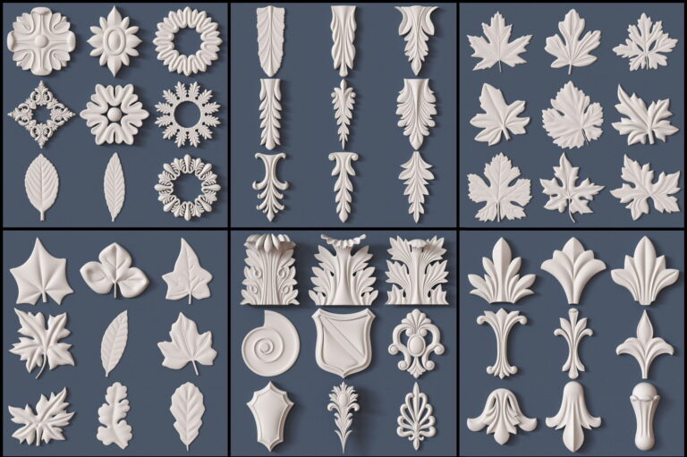 get a 50 center Decor stl free files