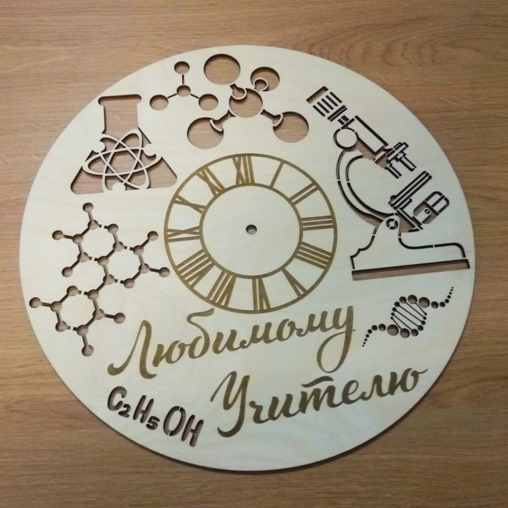 Chemistry Wall Clock