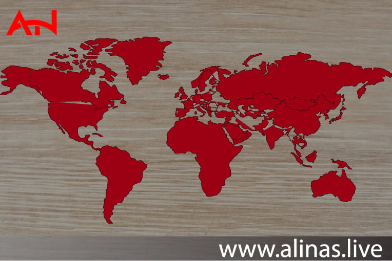 get a free Blank World Map laser-cut vector