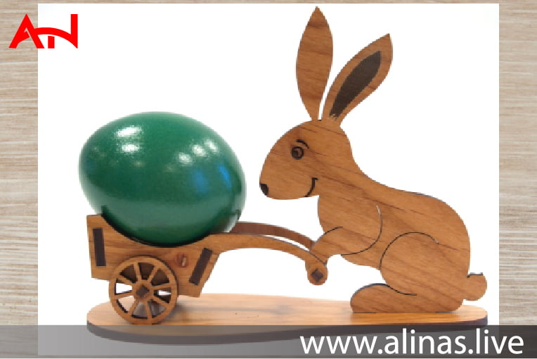 get a free Wooden Easter Egg Holder