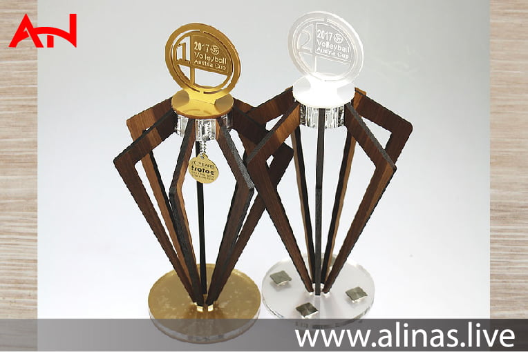 download a free Unique Anniversary Trophy dxf file