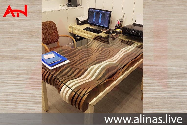 get a free Wave Glass Table Autocad file