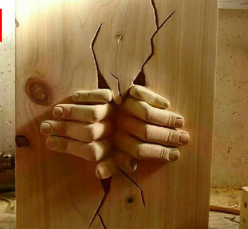 wood carving