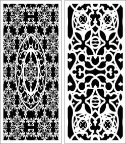 Design Pattern Panel 689 Free DXF File