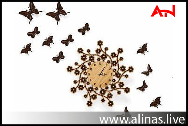 get a free wall clock vector