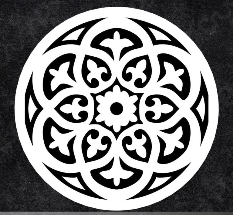 get a free floral pattern stl file