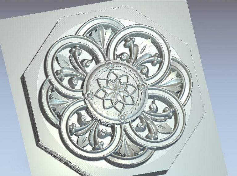 get a free wood carving artcam file