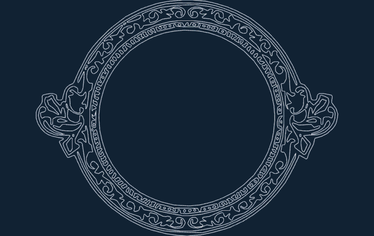 download a circle frame vector
