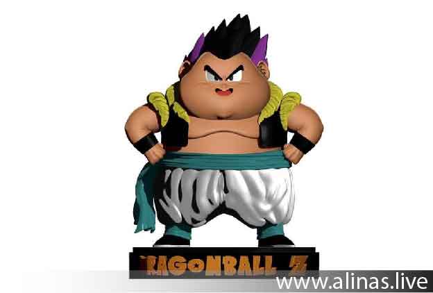 fat gotenks 3D Model STL free download