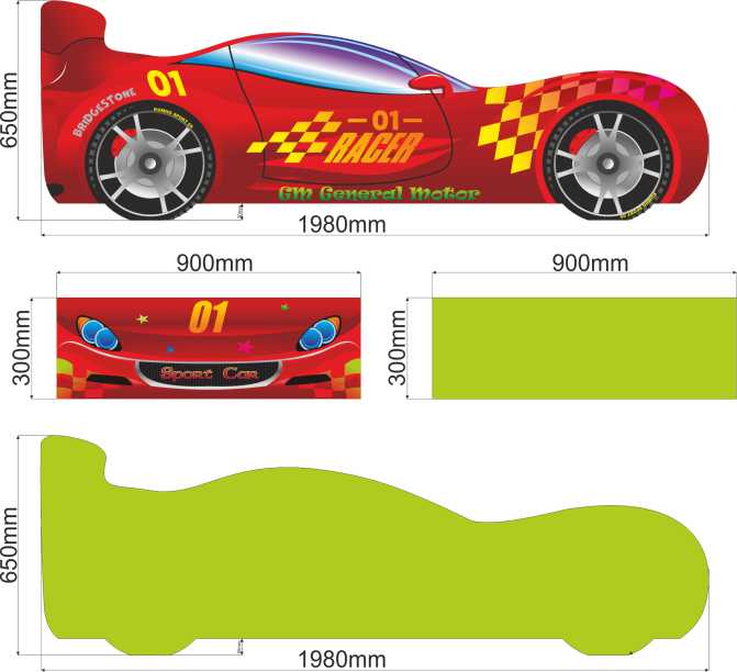 get a free car bed CDR file download