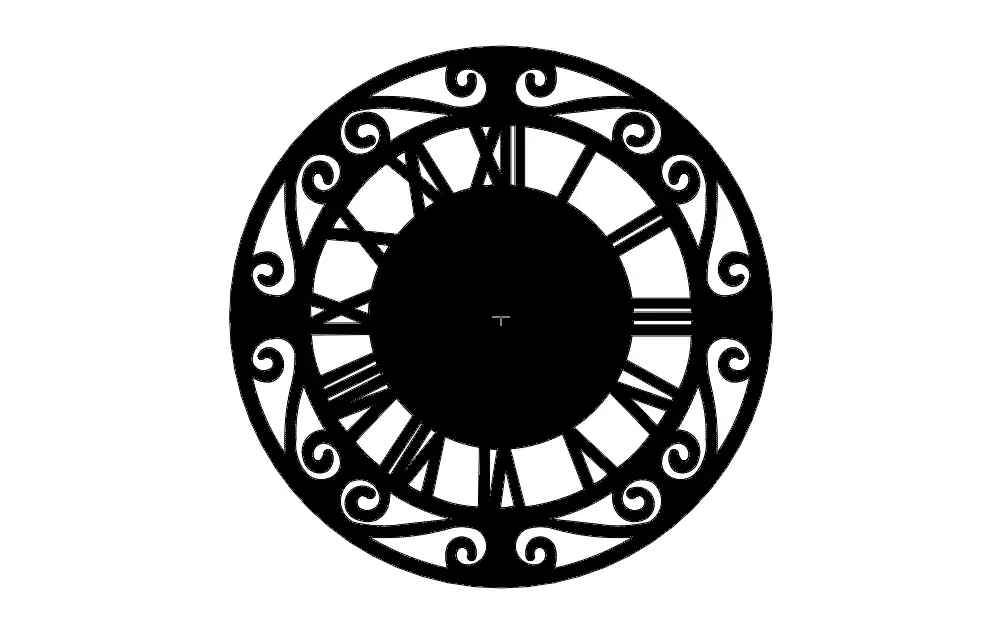 get-a-free-roman-numeral-clock-dxf