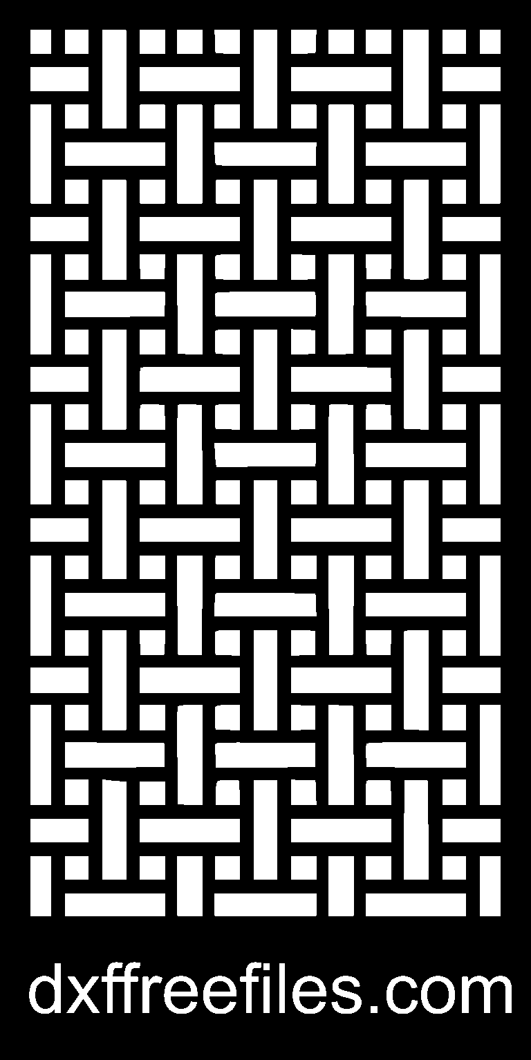 download a free rectangle pattern dxf file