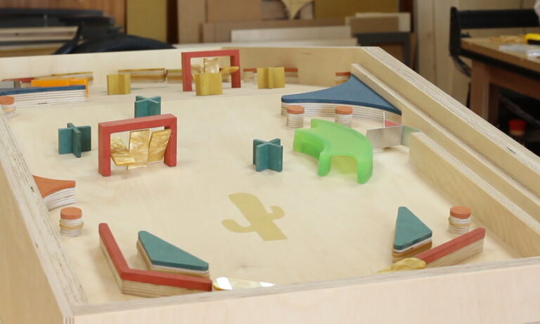 get a free pinball dxf file for laser cutting