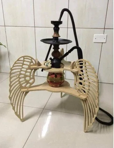 get a hookah stand laser cut cdr file free