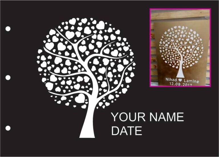 get a wedding invitation card laser cut cdr file free