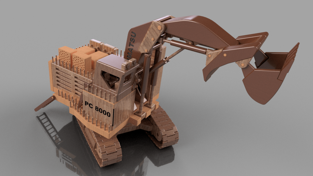 models of excavators