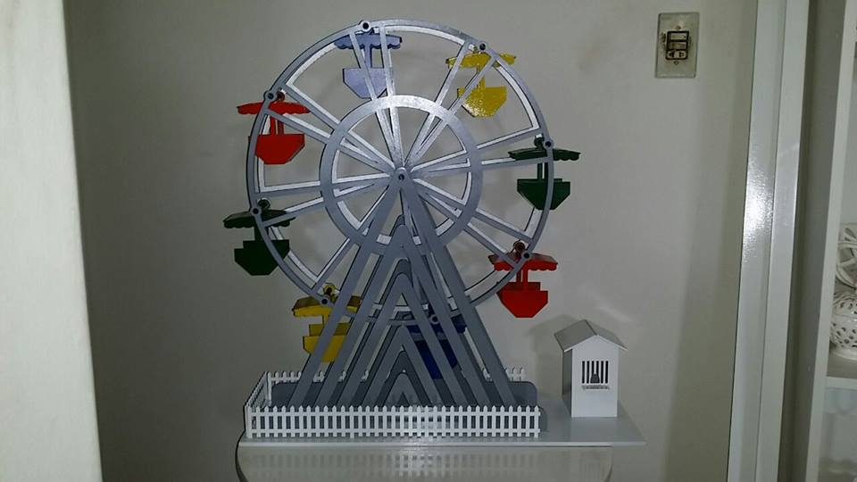 ferris wheel laser cut file