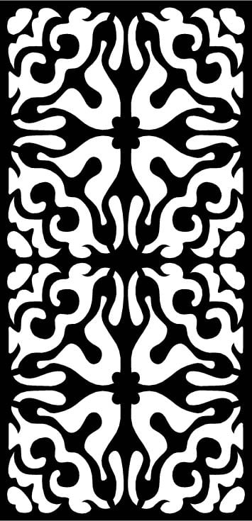 get a free Door screen decorative pattern ai vector file