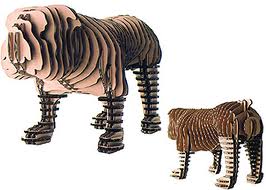 Bull Dog laser cutting dxf for ready to cut file