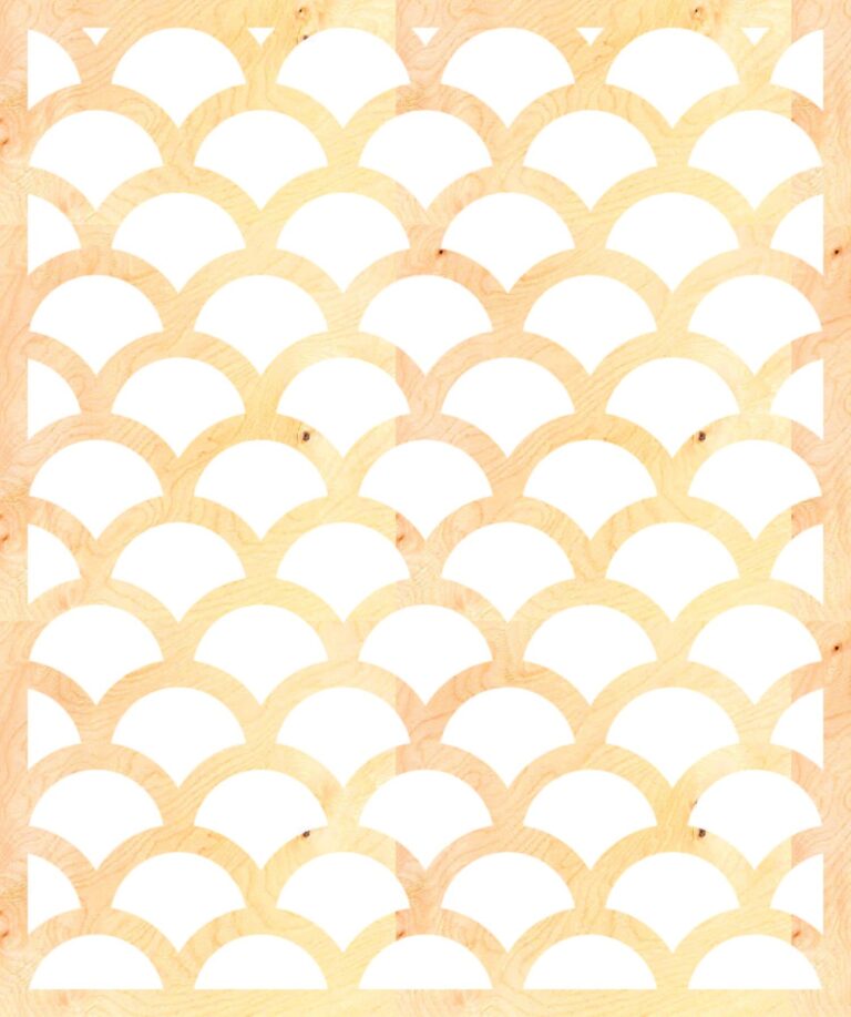 Laser Cut Decorative Jali Pattern CDR File