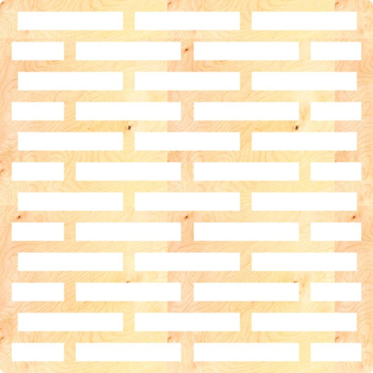 Laser Cut Geometric Jali Design Pattern CDR File