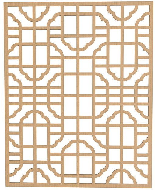 Fancy Separator Pattern dxf file