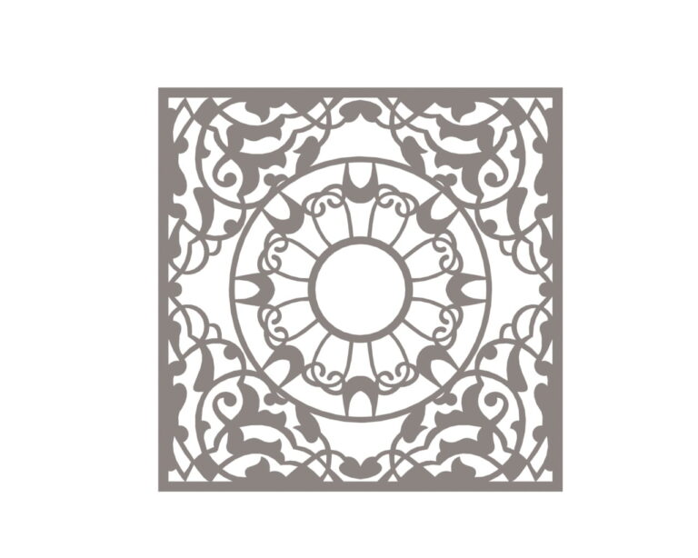 Mandala Pattern dxf file