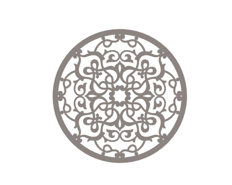 Mandala Ornament Pattern dxf file