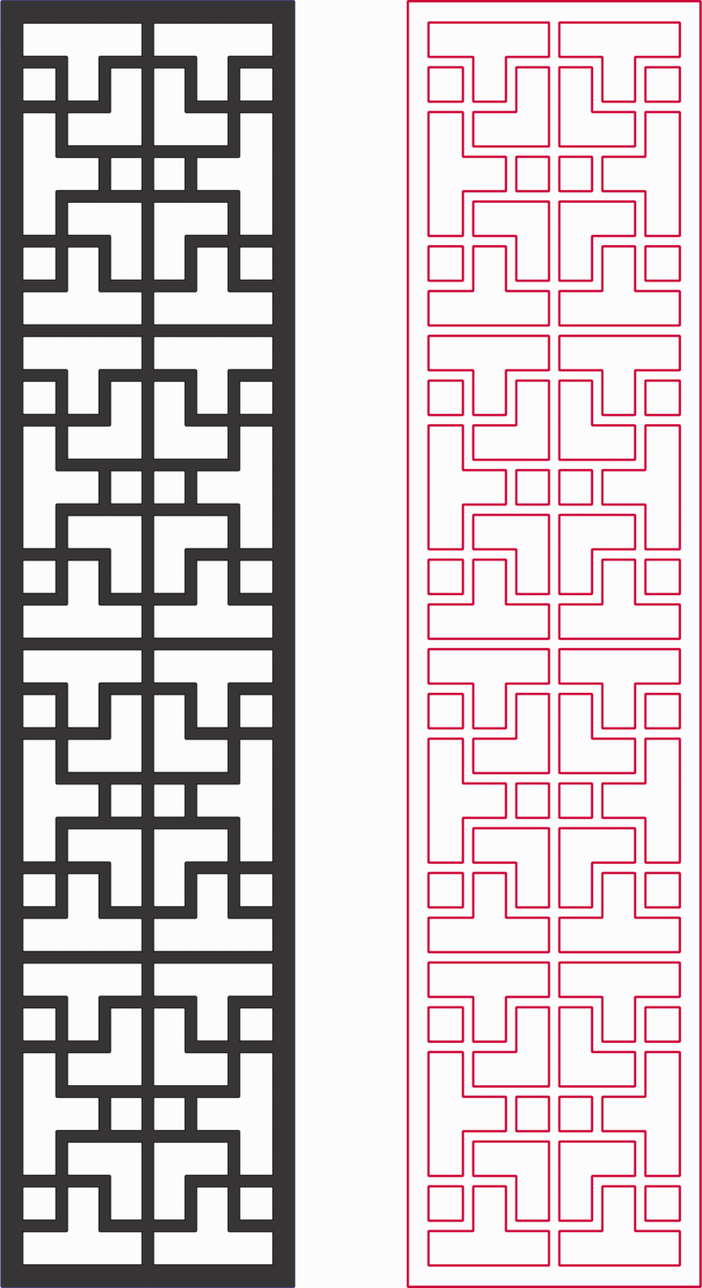 Pattern Designs 2D dxf file
