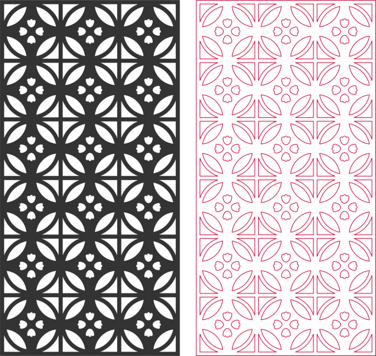 Wood Carving DXF Files: Free 2.5D DXF Designs for CNC Cutting