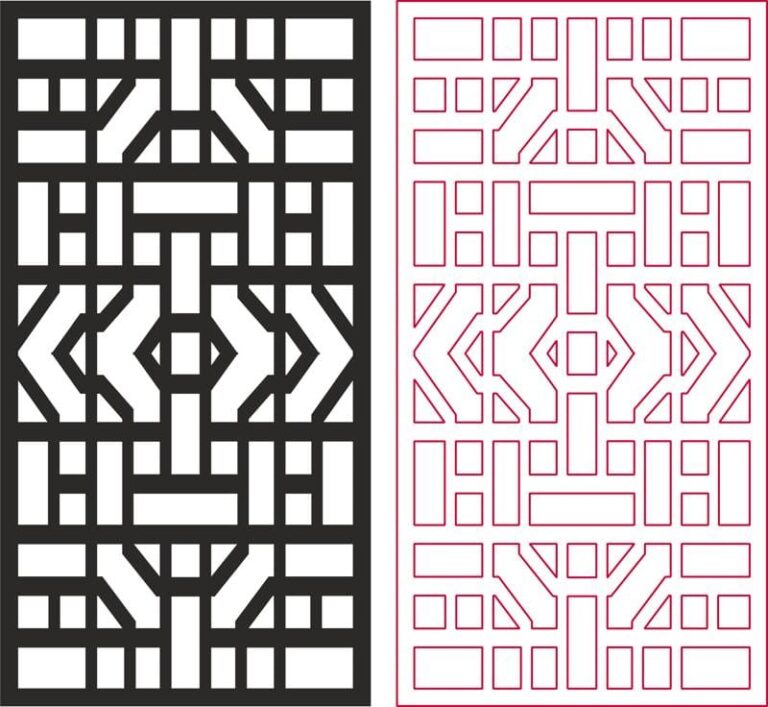 Abstract Geometric dxf file