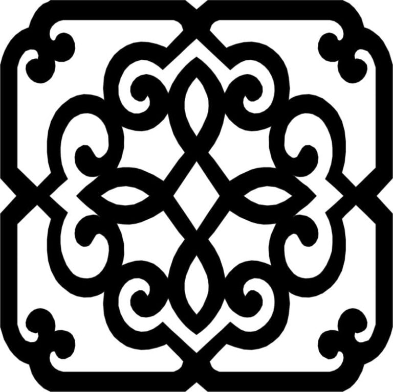 Wrought Iron dxf file