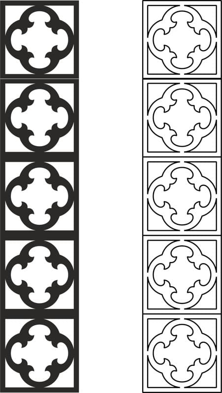 Carved Pattern Dxf file