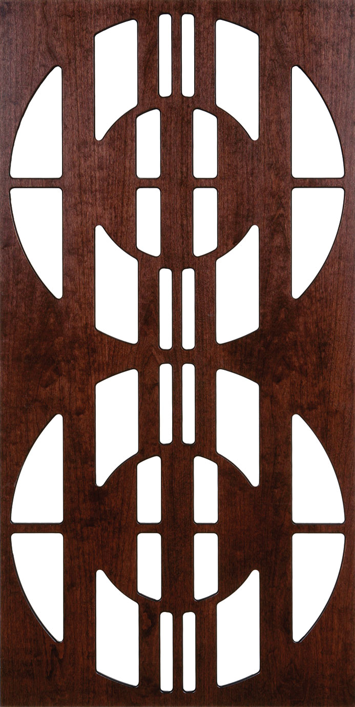 Circular Cut Pattern Dxf file