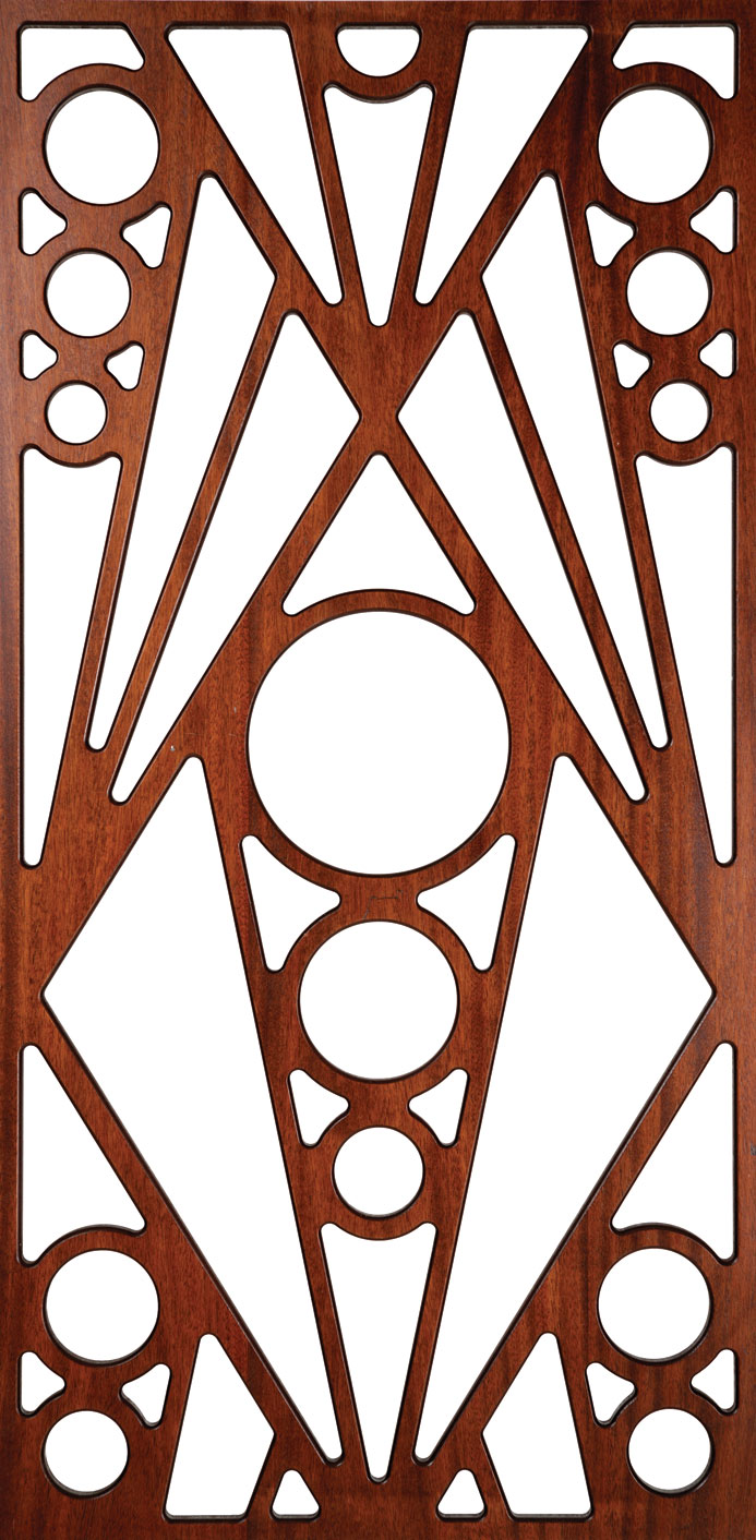 Circular Wall Separator Pattern Dxf file