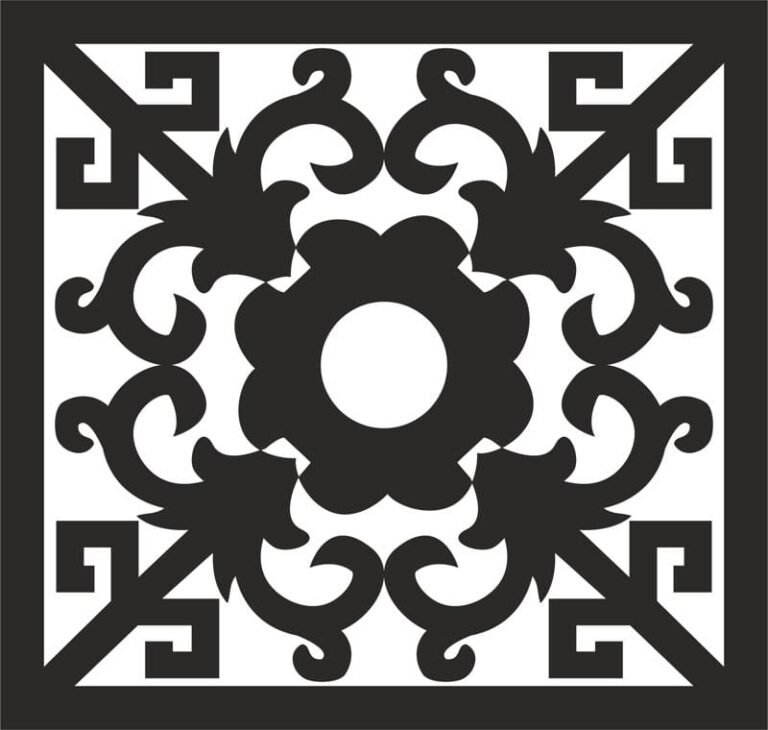 Ornament Pattern Dxf file