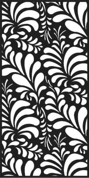 Vintage Metal Pattern DXF – Free Download for CNC Cutting
