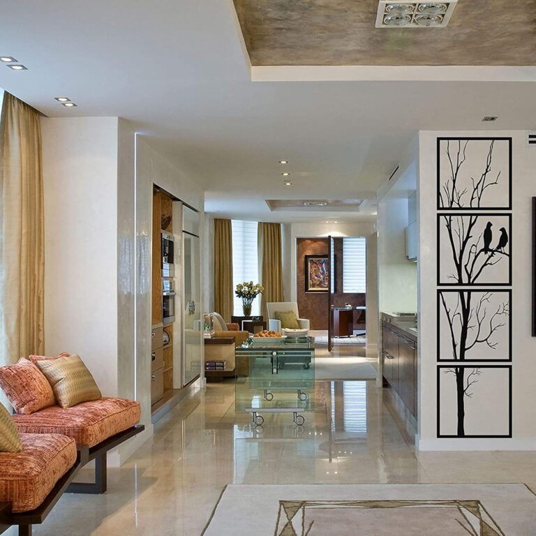 Beautiful Bird Decoration Metal Wall Art Free DXF File