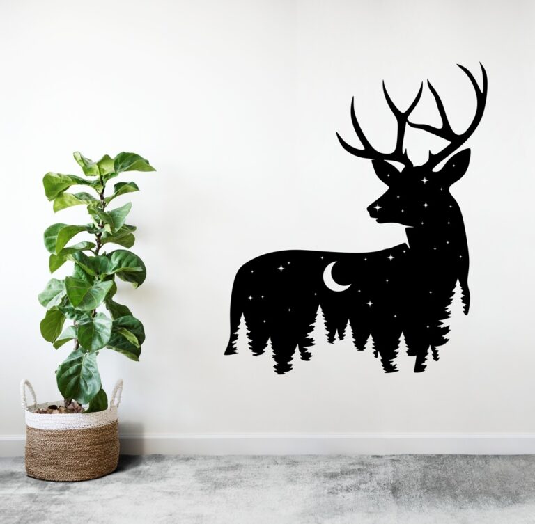 deer wall art