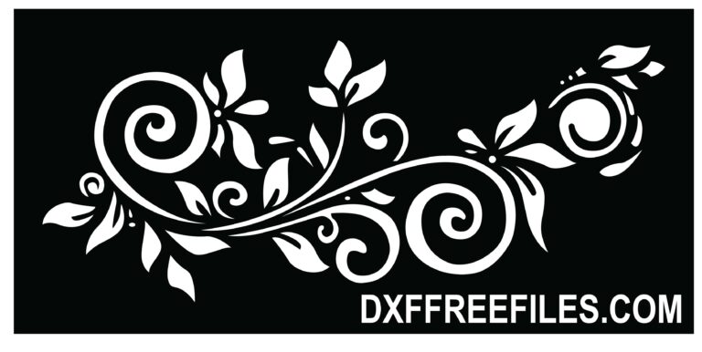 metal gate dxf free for fiber laser cutting