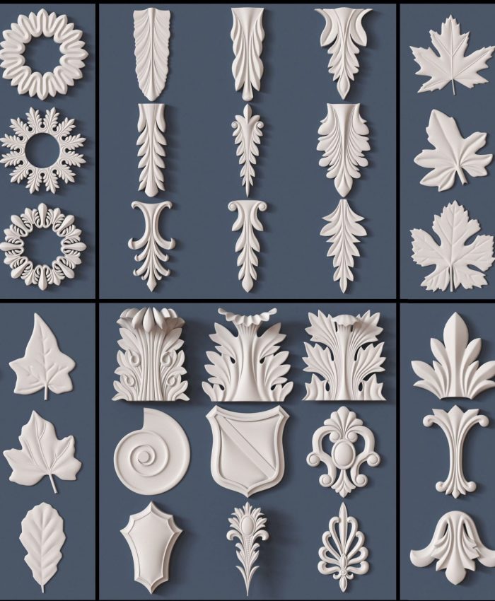 get a 50 center Decor stl free files