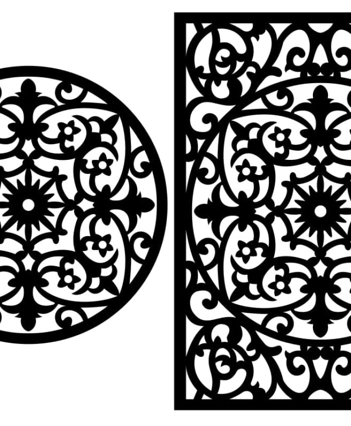 Laser Cut Mandala Wall Decor SVG File