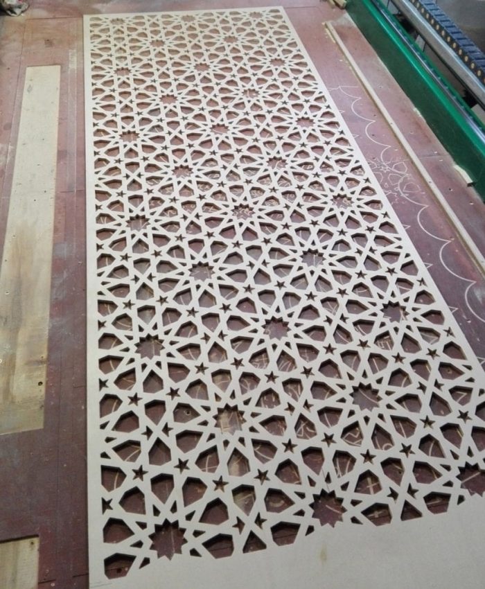 Laser Cut Room Separator Pattern DXF File