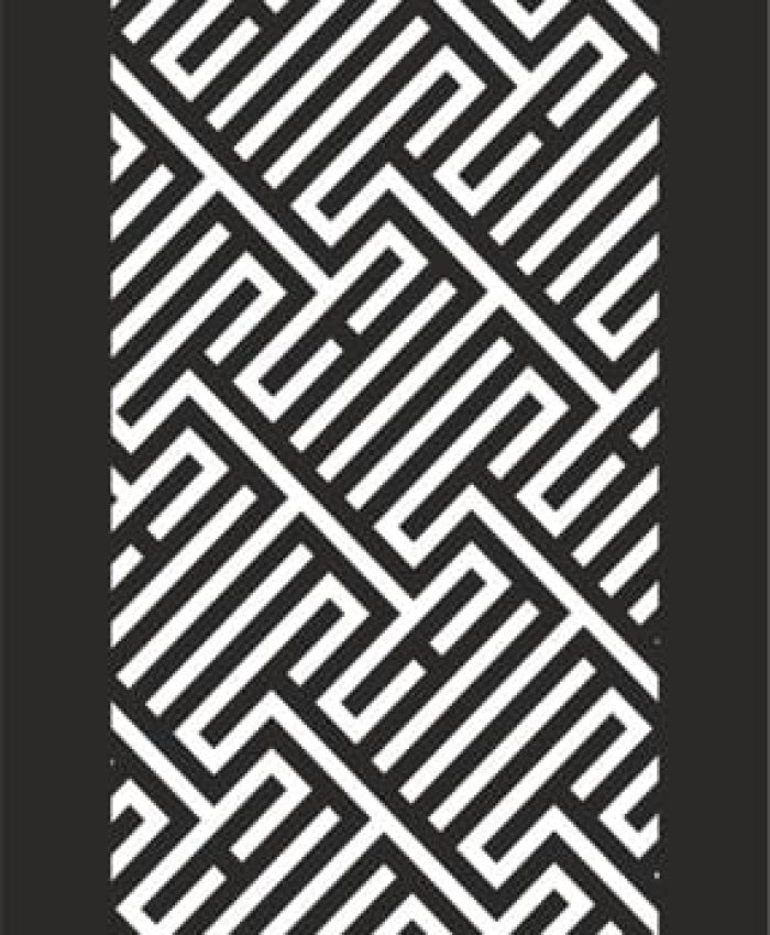 Abstract Striped Pattern Dxf file