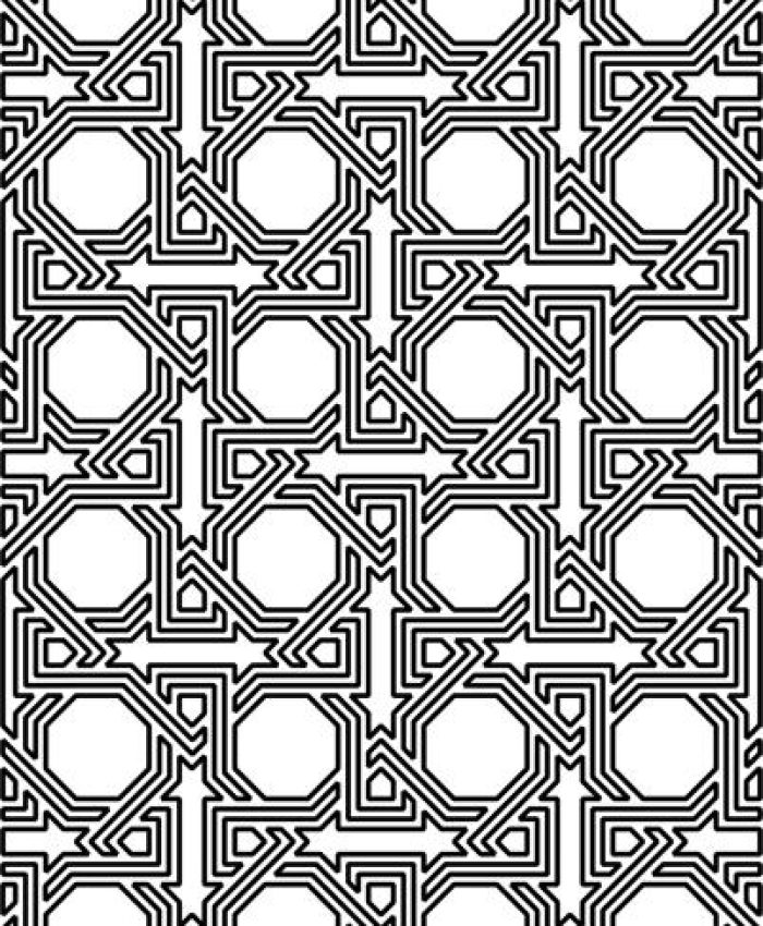 Arabesque Vector Pattern Dxf file