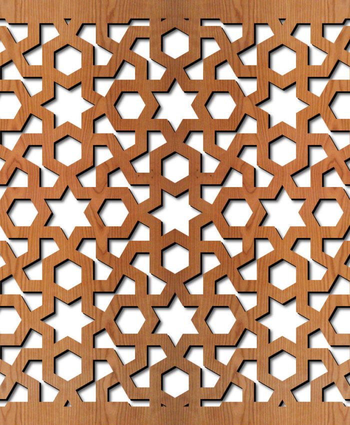 Arabic Laser Cut Pattern Dxf file