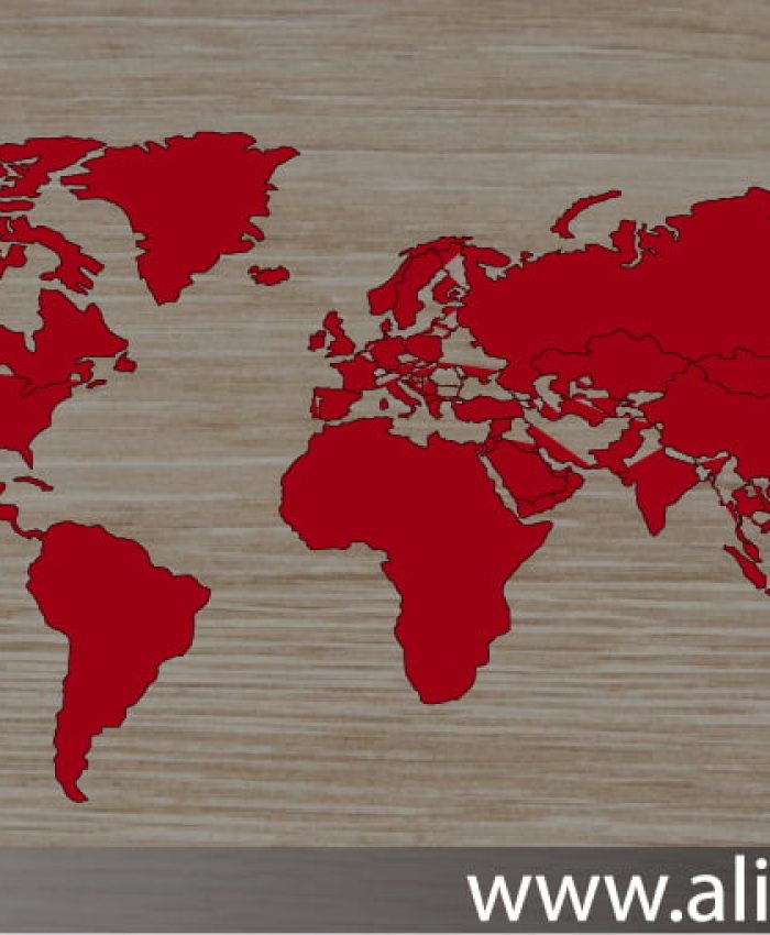 get a free Blank World Map laser-cut vector