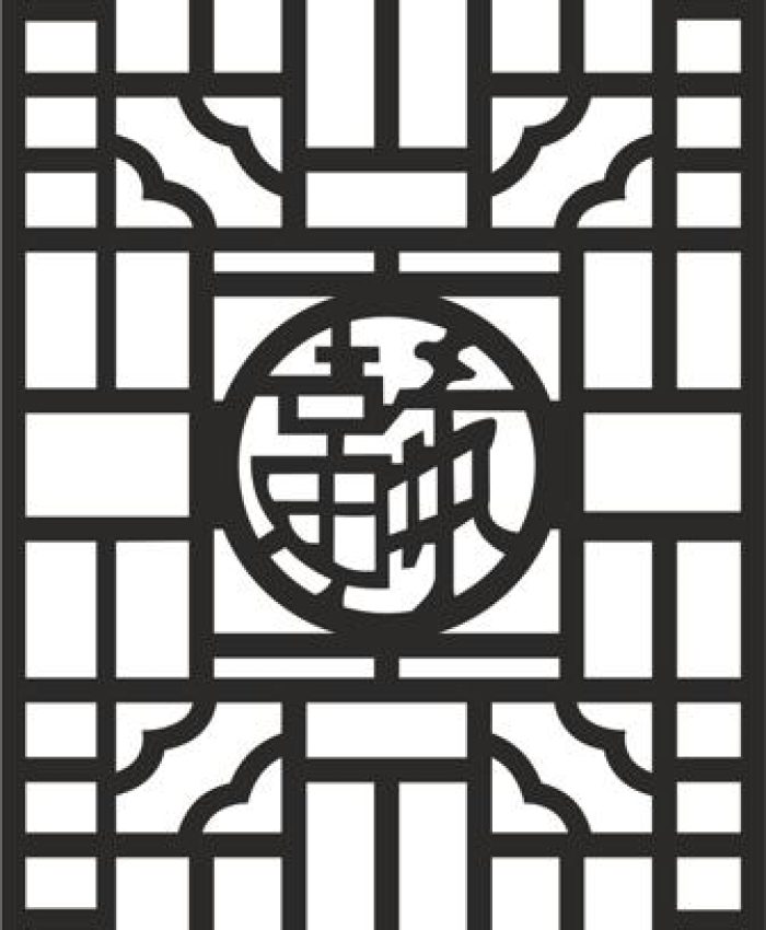 Chinese Decoration Style Dxf file