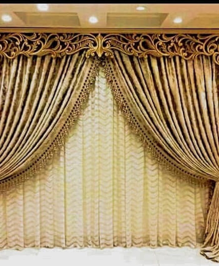 get a free Curtain Border Decorative Design DXF File