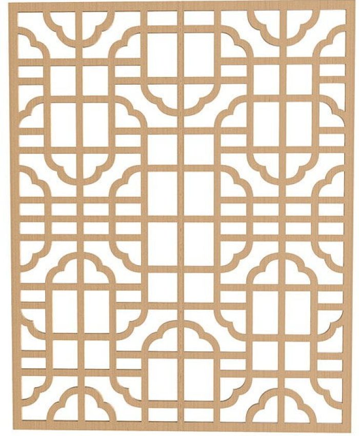 Fancy Separator Pattern dxf file